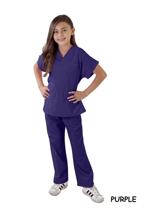 Kids Super Soft Children Scrub Set (STYLE# 716) - Image 5