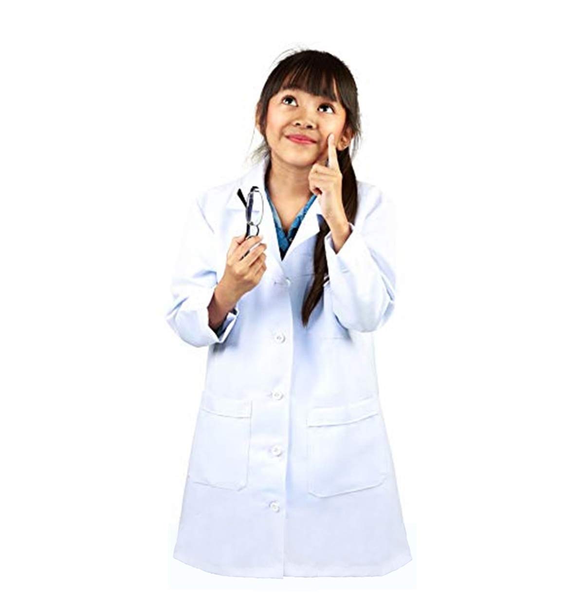 Natural Uniforms Medical Scrub Set Childrens Lab Coat-Soft Fabric
