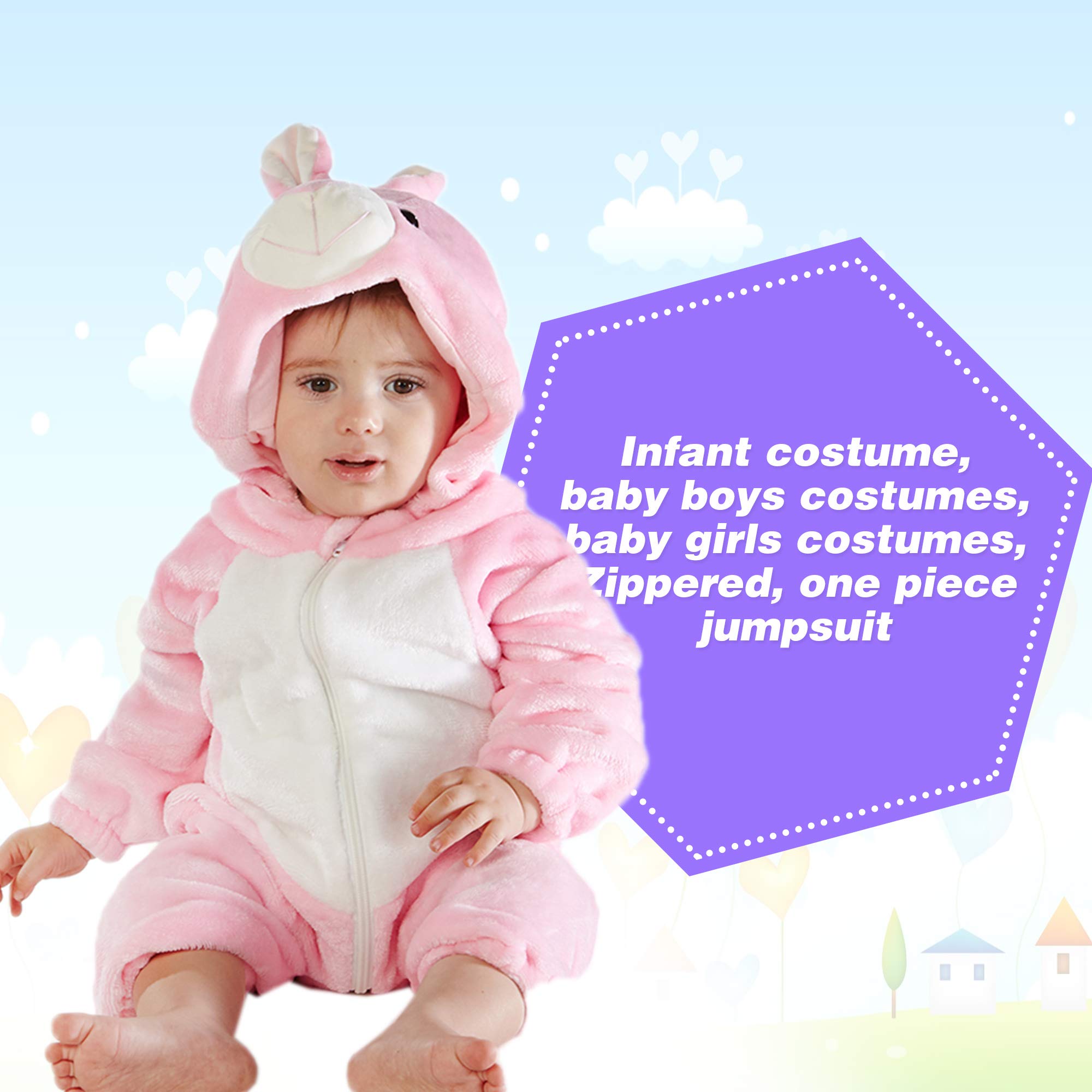 Medical Scrub Set Animal Cosplay Outfits Infant Costume Boys Girls Winter Romper