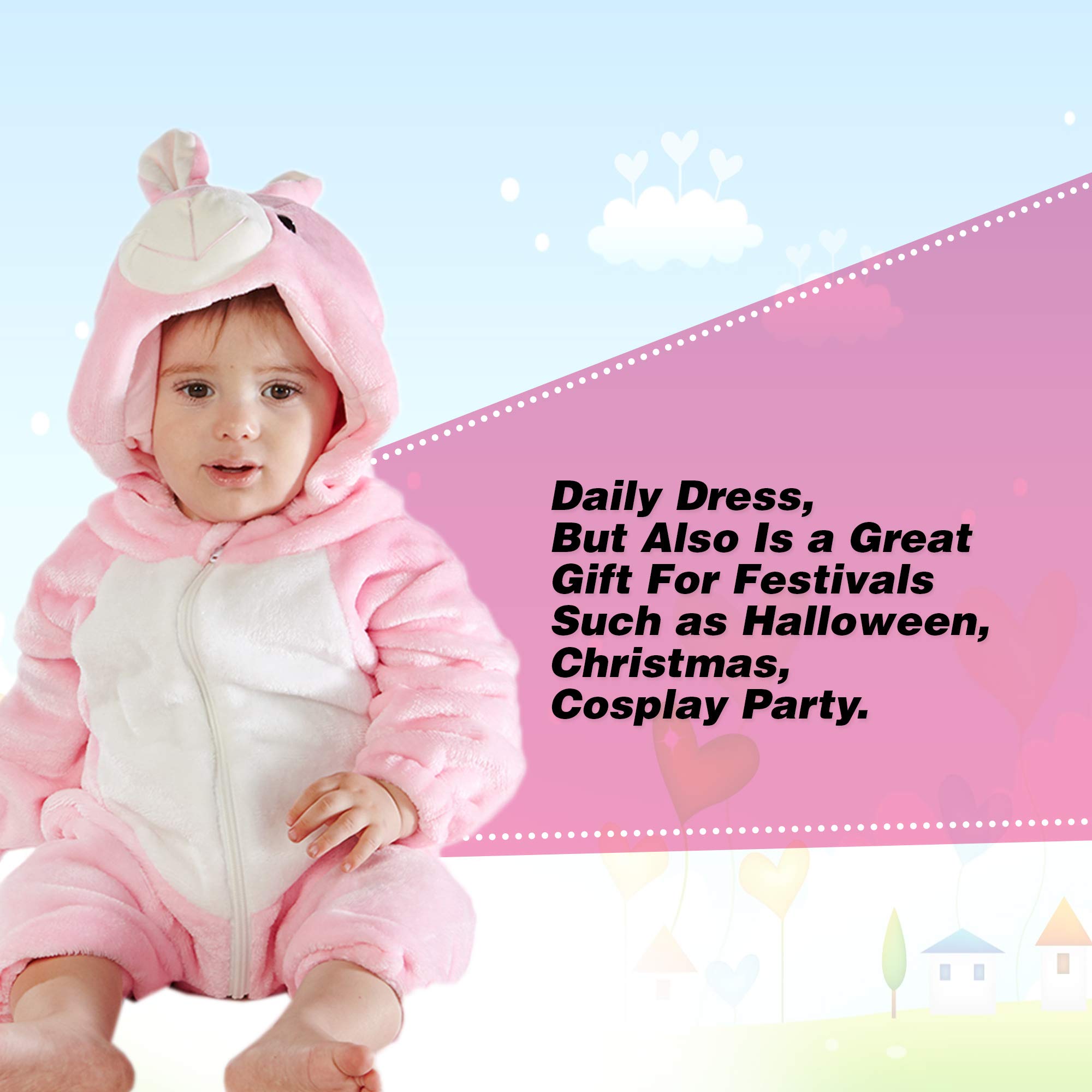 Medical Scrub Set Animal Cosplay Outfits Infant Costume Boys Girls Winter Romper