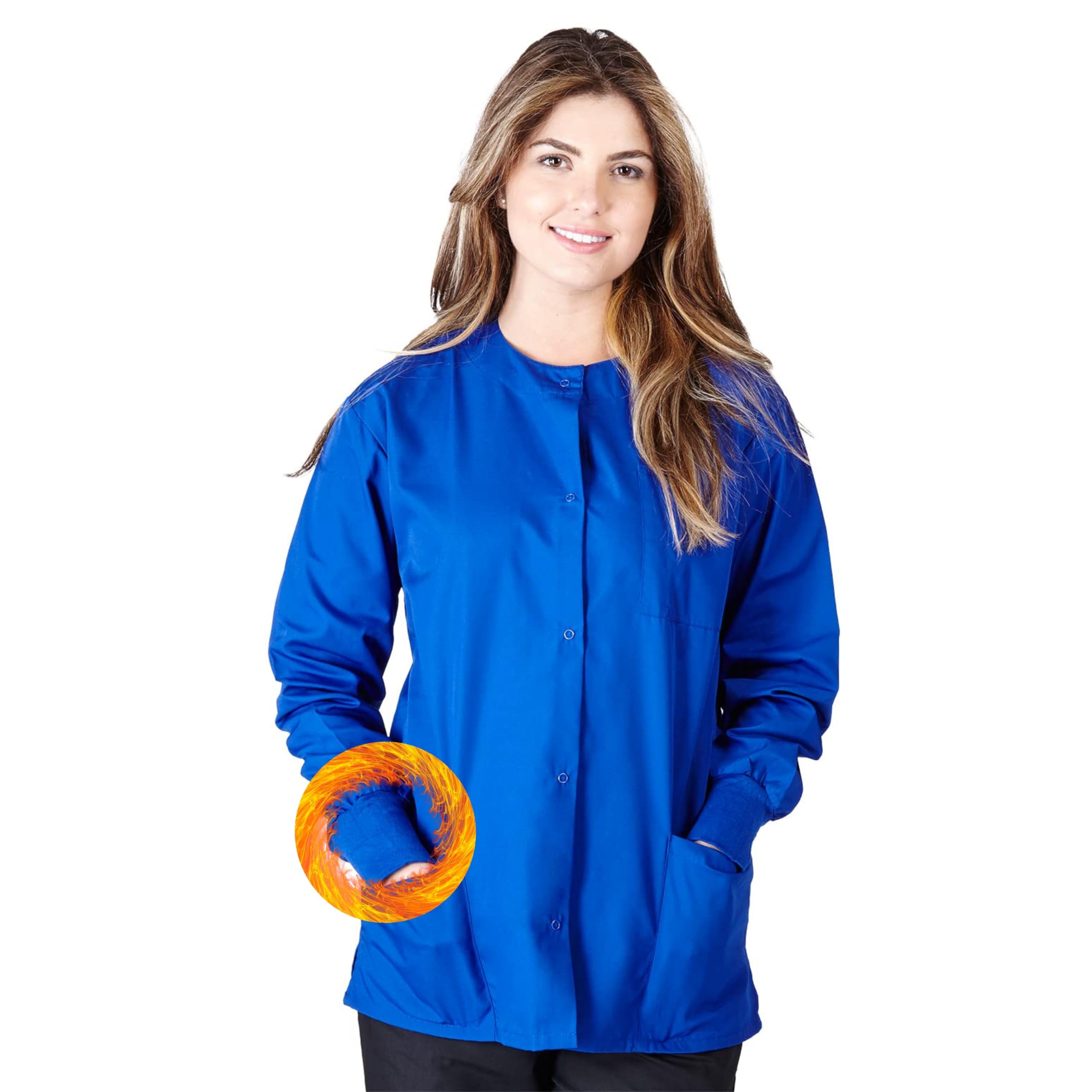 M&M SCRUBS Women's Scrub Jacket ( STYLE G102 )