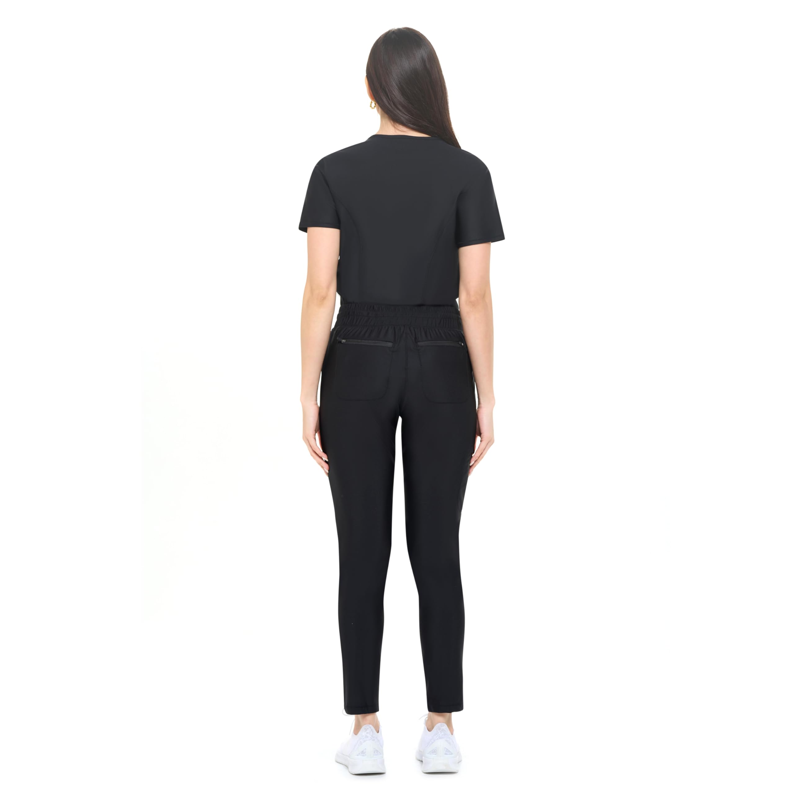 M&M SCRUBS Women's Scrub Set Ultra Stretch Form Fitting Scrubs for Women Set ( STYLE 8600 ) - Image 3
